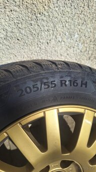 Alu kola 5x112 R16 205 55 ET37 Škoda - 3