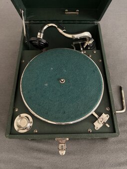 Starožitný Gramofon Odeon + desky - 3