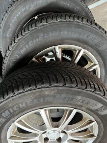 Prodám AL kola z Mazda CX7+ zimní pneu 235/65/17 - 3