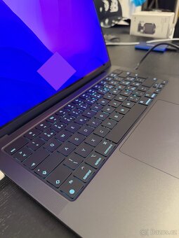 MacBook Pro 14” M3 Pro / 18 GB RAM / 512 GB SSD – ako nový + - 3