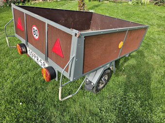 ✅Přívěsný vozík 750kg po renovaci - 3