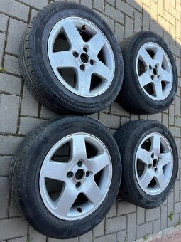 4x alu disky 4x100 R15, letní pneu 70% - 3