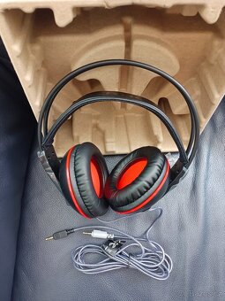 Sluchátka drátová Asus Cerberus Headset, NOVÁ, NEPOUŽITÁ - 3