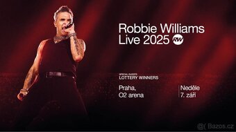 2 Vstupenky na koncert Robbie Williams 7.9. 2025 O2 Aréna - 3