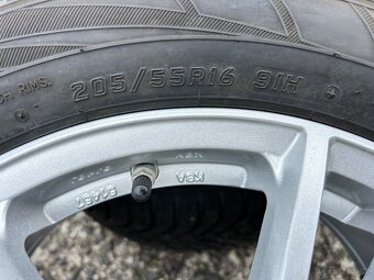 Škoda ,Seat ,VW ,Audi ,5x100 r16 ,205/55/16 zimní sada - 3