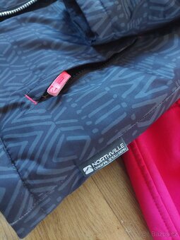 Dívčí lyžařská zimní bunda CA, kalhoty 146/152 - 3