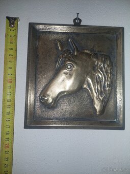 MOSAZNÝ OBRÁZEK-KŮŇ - 3