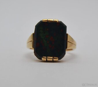 Zlatý pánský prsten - 3