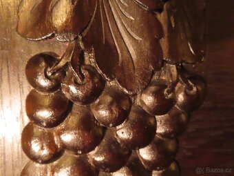 Podlahové hodiny s motivem vinné révy - 3