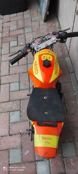 Dětská benzínová minibike - pojízdná - 3