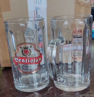 Konvolut pivní sklenice, půllitr - 3