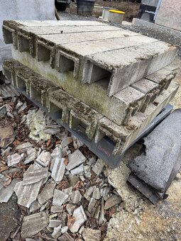 Betonové koryta, délka 1 m - 3