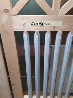 DŘEVENÁ BRANKA - 3