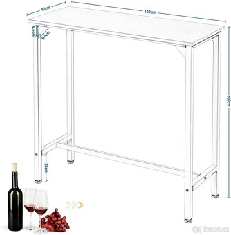 Bistro stolek nebo barový stůl - 3