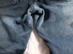 Prodám modré elastické džíny - 3