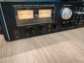Lenco A-600 Stereo Amplifier With Graphic Equalizer - 3