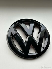 2 kusy černé znaky VW Volkswagen - 3