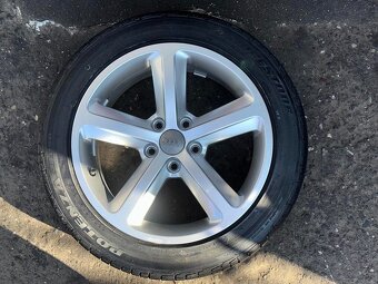 Original ALU kola Audi 17" 7,5J ET43 + zimní pneu 235/45/R1 - 3