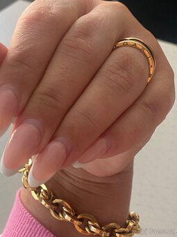 Bvlgari zlatý prsten 18k vel 60 - 3