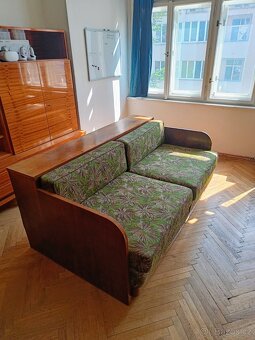 Dva retro gauče za symbolických 500 Kč – Praha - 3