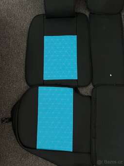 3D potah na autosedačku z kůže - 3