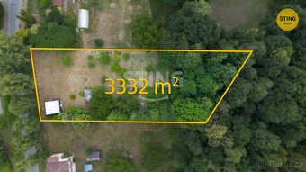Prodej stavebního pozemku 3332 m2, 132944 - 3