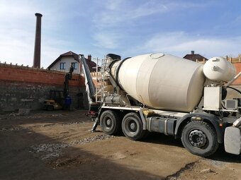 Autodomíchávač s dopravním pásem 18m - 3