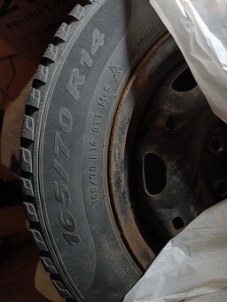 Zimní pneumatiky 165/70/r14 - 3