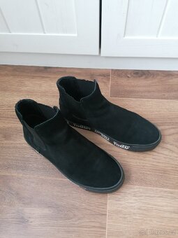 Kožené dámské boty Tommy Hilfiger - 3