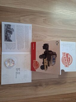 2024 NA KOLECH STŘÍBRNÁ MINCE PRAGA V3S + BOX. - 3