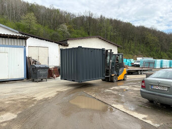 Malý lodný kontejner CL8 antracit - 3