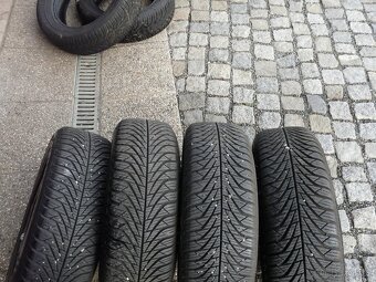 ZIMNÍ PNEU + DISKY PEUGEOT CITROEN 175/65R14 - 3