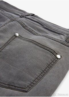 Šedé mega strečové rifle Bonprix vel 40 - 3