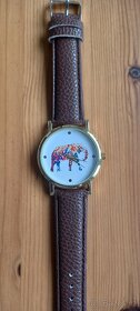Nové dámské hodinky se slonem - 3
