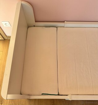 Dětská prodloužená postel vč. matrace IKEA - Busunge - 3