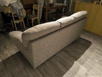 Rozkládací sedačka 3-místná, nová - 3