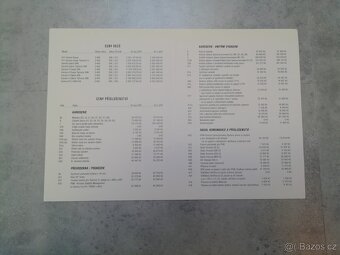 Porsche Bulletin 2001, ceník - CZ - doprava v ceně - 3