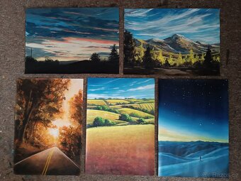 Akrylové obrazy 60x40 - 3