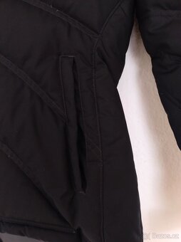 černá zimní bunda - 3