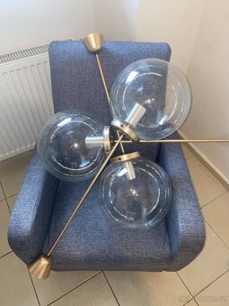 3 x Lustr - Kamenický Šenov 70.léta - 3