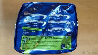 Tena Men Pants Plus Medium inkontinenční kalhotky modré 9 ks - 3