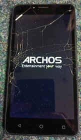 Archos 55b platinum, praskliny na skle displeje, dotyk ok - 3