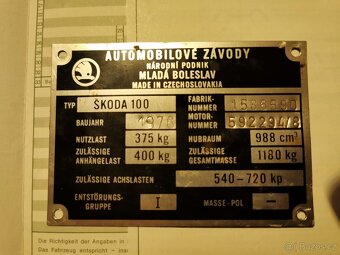 Škoda 100L  r.v. 1976 - 3