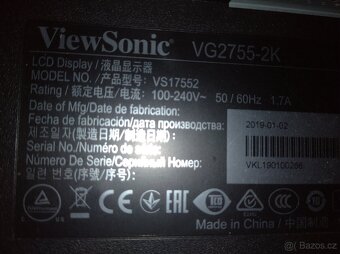 Prodám monitor viewsonic - 3