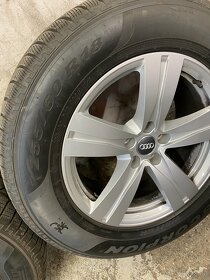 Alu kola Audi Q7 novy model 255/60/18 pirelli winter - 3