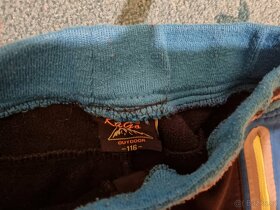 Softsheelove teplé kalhoty vel. 116 - 3