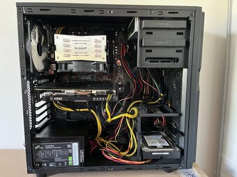 Herní PC Ryzen 5 5600x, 16GB RAM,RX 5500 XT 8GB, 500GB SSD - 3