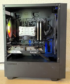 Herní PC Ryzen 5 / RX 6600 8GB / 16 GB / 1 TB Nvme - 3