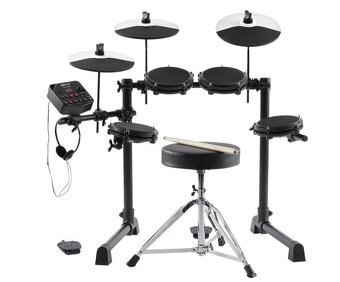Prodám domácí bicí sestavu Alesis Debut Kit Black - 3