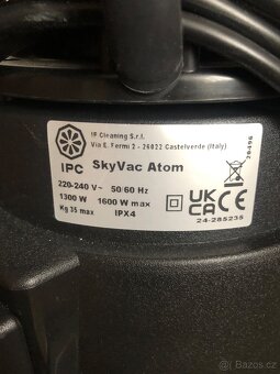 Průmyslový vysavač SKY VAC ATOM 1,6 KW - 3